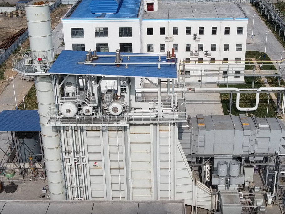 江西電建-江蘇國發(fā)焦爐煤氣熱電聯(lián)產(chǎn)項目HRSG投入運行